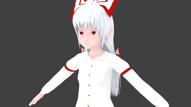 藤原妹紅　新首振り式