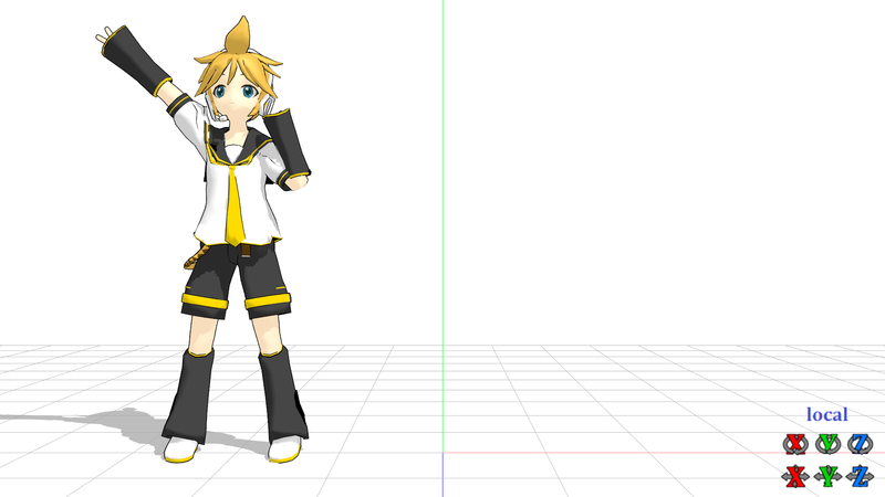 【MMDモーション】チャージングGO！