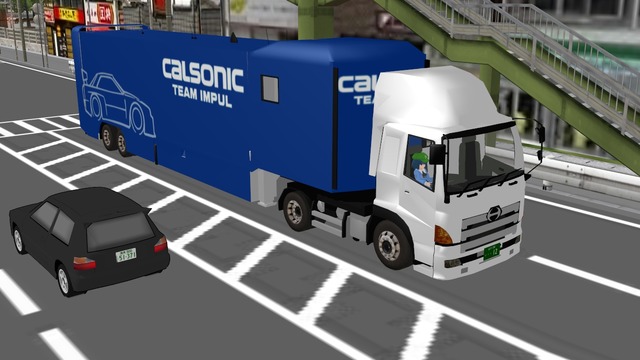 CALSONIC TEAM IMPULトランスポーター