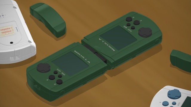 合体する携帯ゲーム機