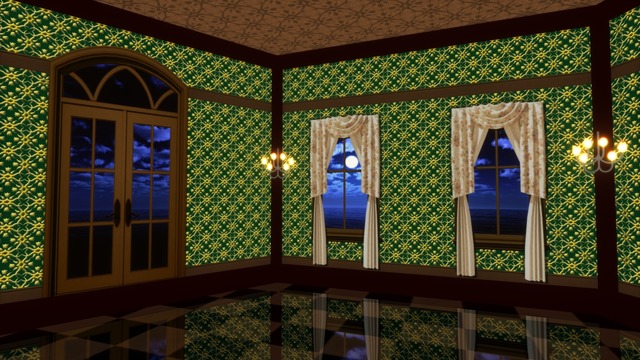 ステージ(黄緑模様の部屋) VOL.ST36