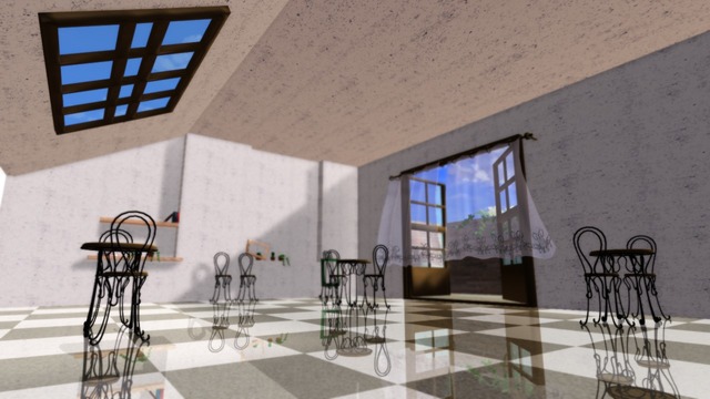 カフェ風ステージ