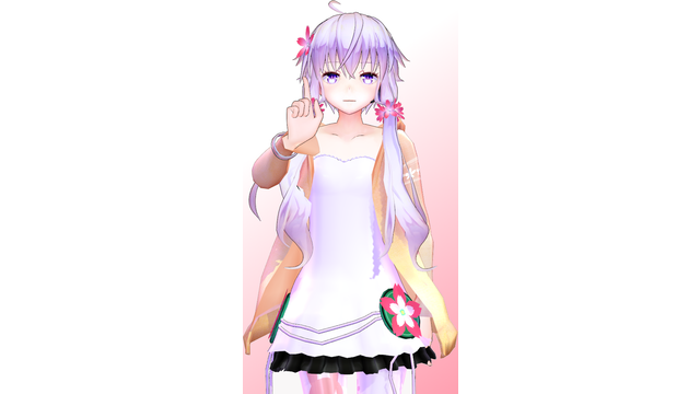 mmd 服 ゆらめき