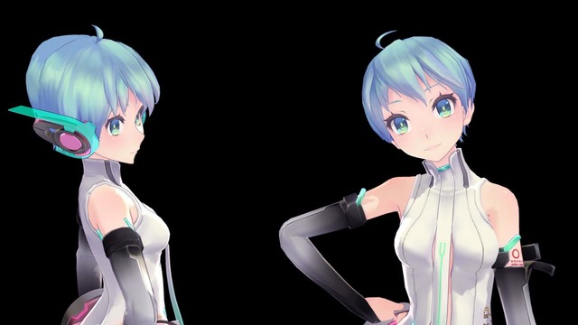 Tda式初音ミク ベリショ髪Append衣装