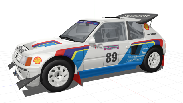 プジョー　２０５　ターボ１６　ＥＶＯ．２