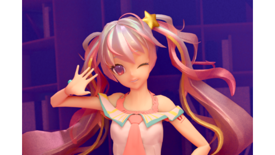 Twinkle Star 初音ミク(Blender/PMX)