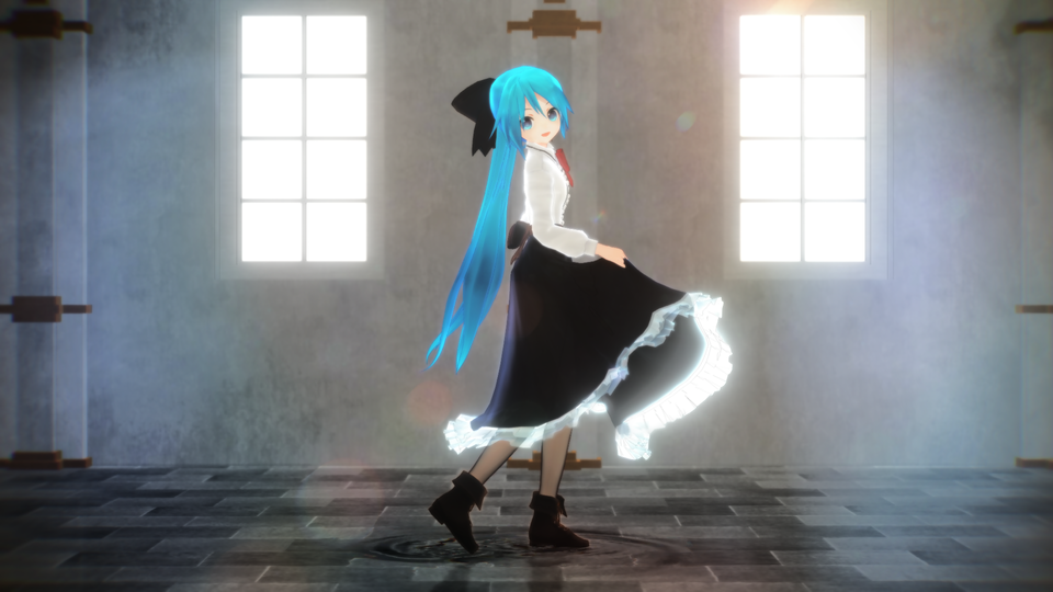 ワンパラ風ターンモーション