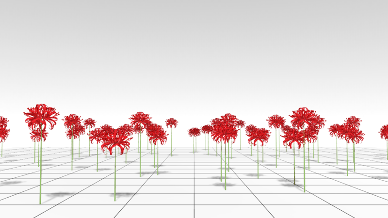 【MMDアクセサリ】彼岸花