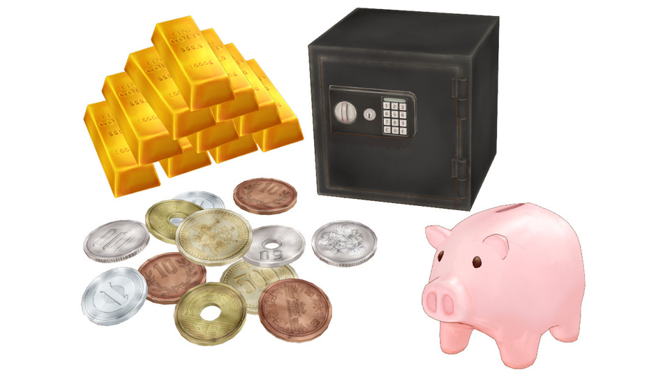 貯金箱・金庫セットver1.0