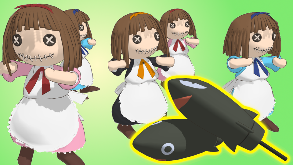 フレンダの「キュート」なドール　v3に更新しました