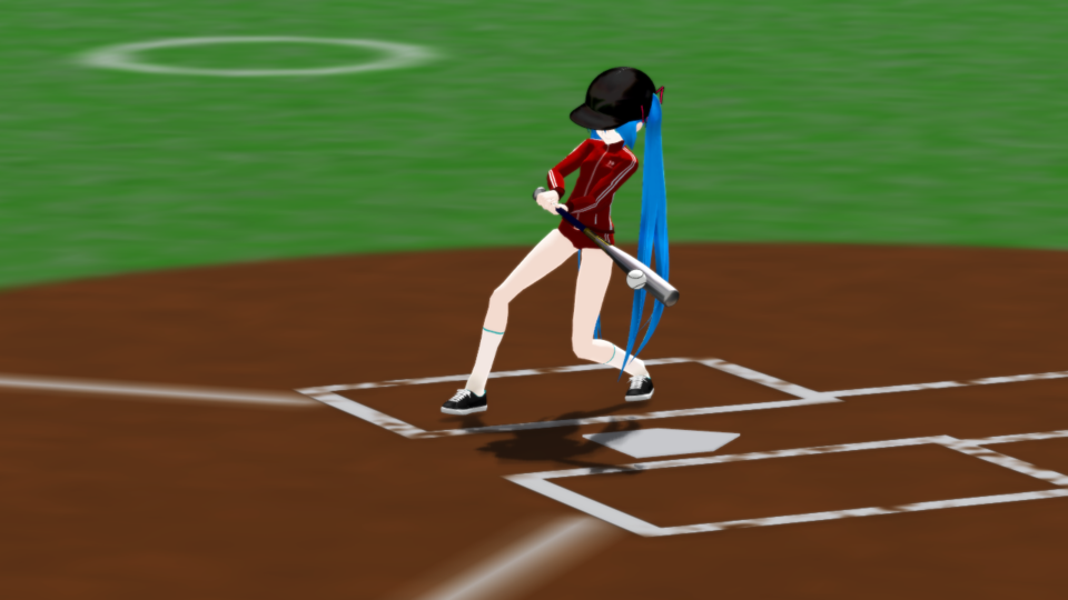 初音ミク打撃汎用モーションv1.0