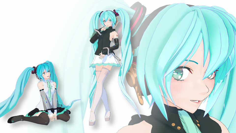 猫ナ式初音ミクNT(黒) ver1.00b