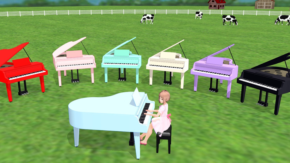 電子グランドピアノ