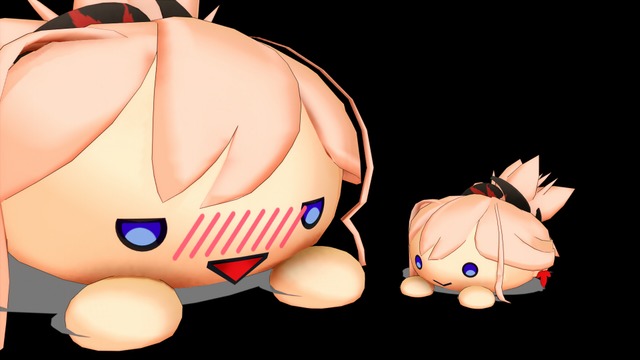 MMD武蔵ちゃんクッション