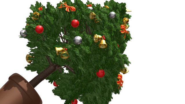 【MMD】クリスマスツリー・デスポリゴンモデルVer1.02