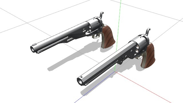 古風な拳銃セット