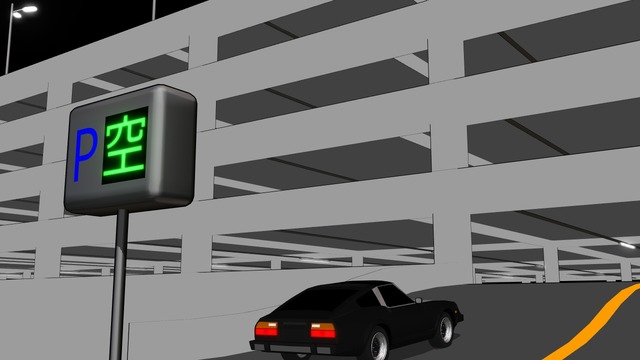 立体駐車場B