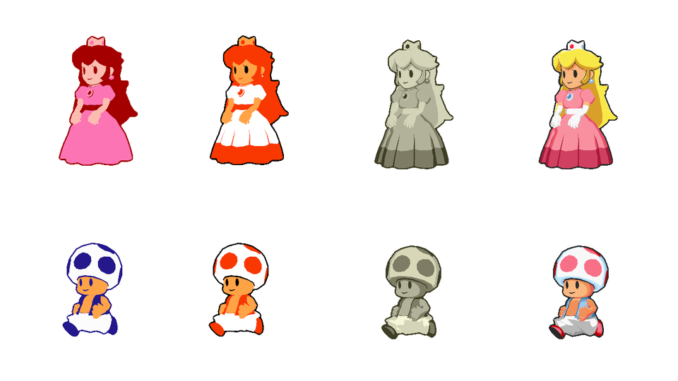 ピーチ姫&キノピオ