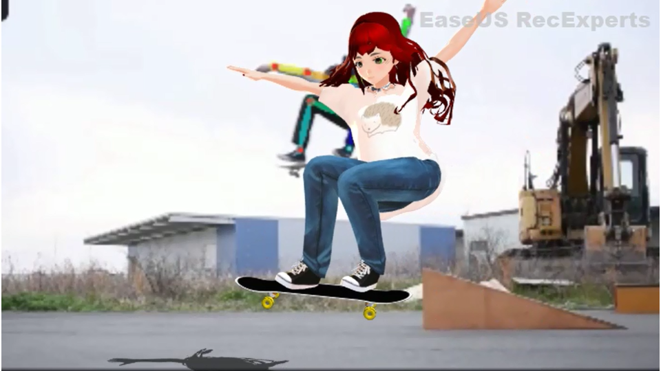 MMDautomaticでOlle　Air　チーちゃん４号。