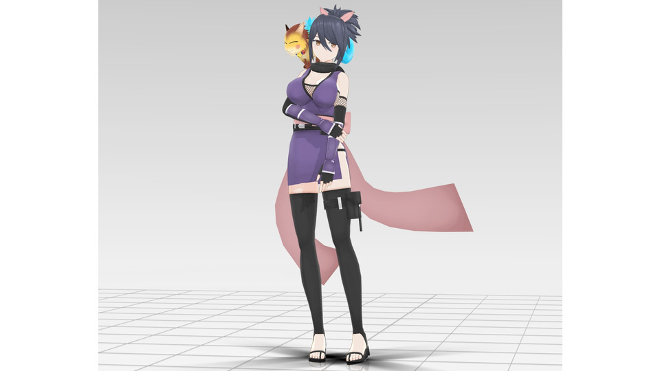 [MMD] 藤林 しいな