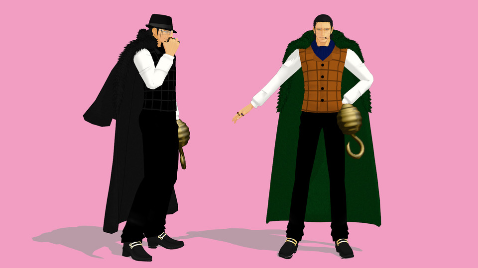 砂P式クロコダイルv1.1　帽子モーフ直しました