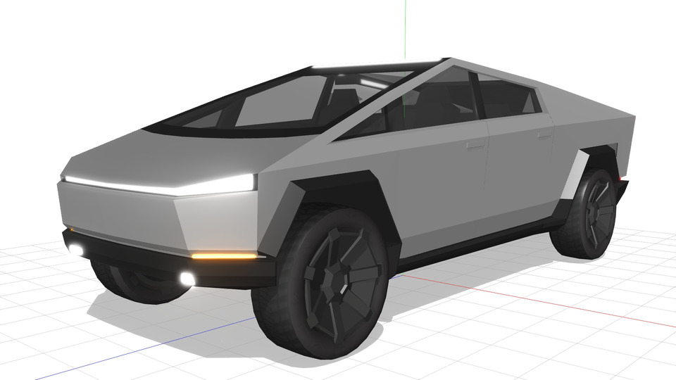 サイバートラックMMDモデル