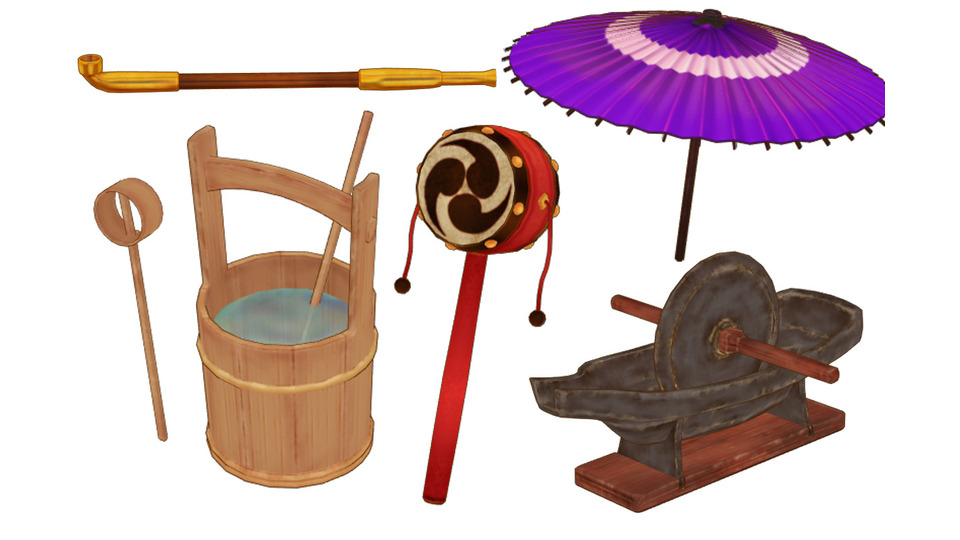 時代劇小物セットver2.0