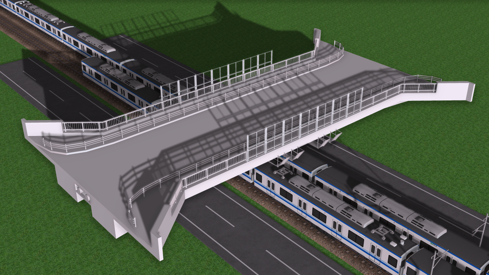 [素材]kjc_Road_bridge