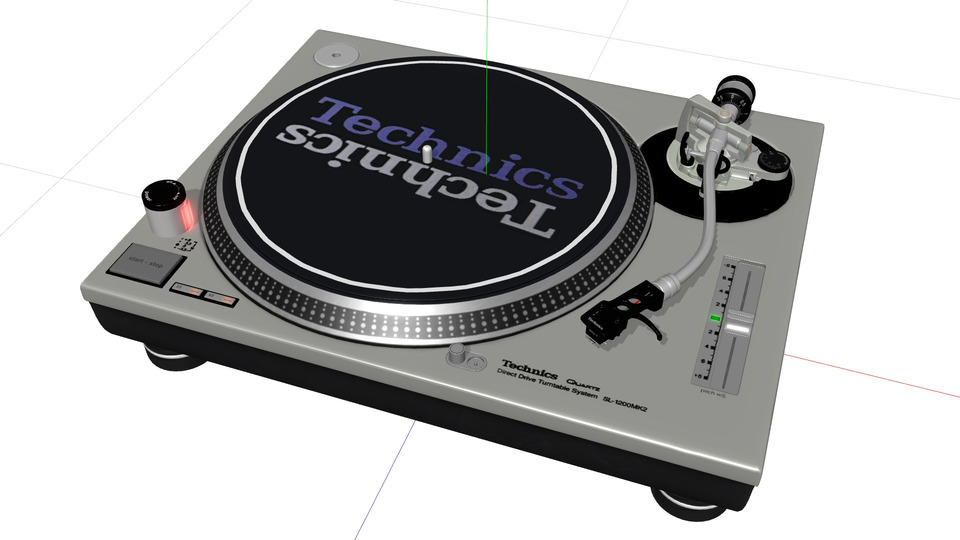 SL-1200MK2 MMDモデル