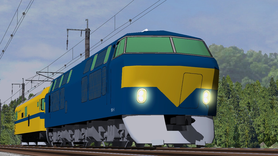 【RailSim】新幹線911形ディーゼル機関車
