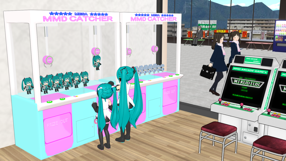 UFOキャッチャーっぽいモデル