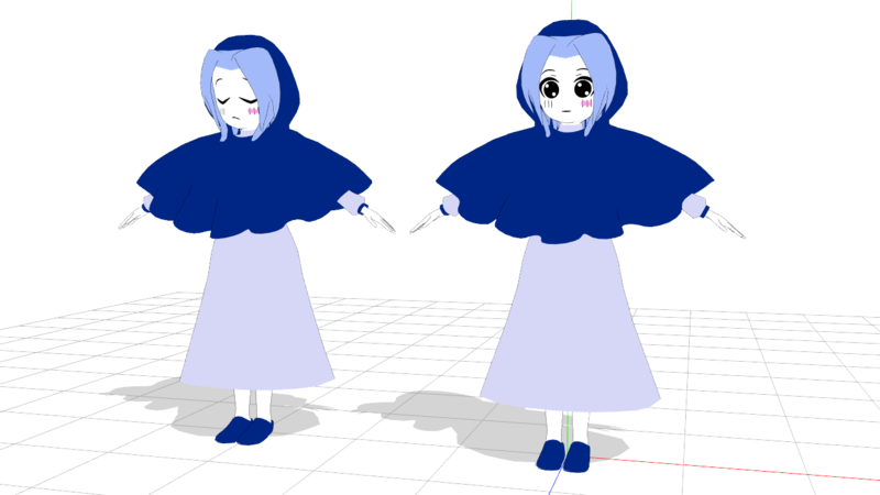 【MMDクッキー☆】小麦粉（クッキー☆）