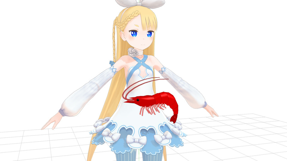 エビのような物MMDモデル