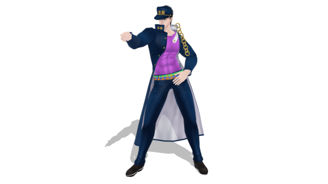 ジョジョ立ち　ポーズデータ
