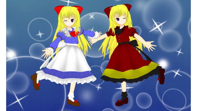 暁朱改変上海人形＆蓬莱人形　Ver１.０a