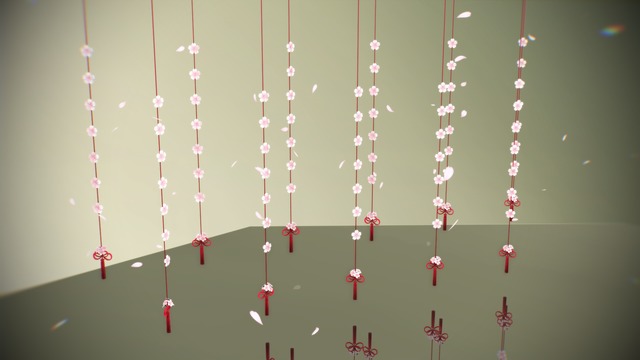 吊るし飾り（桜）