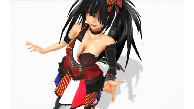 狂三のアイドル衣装