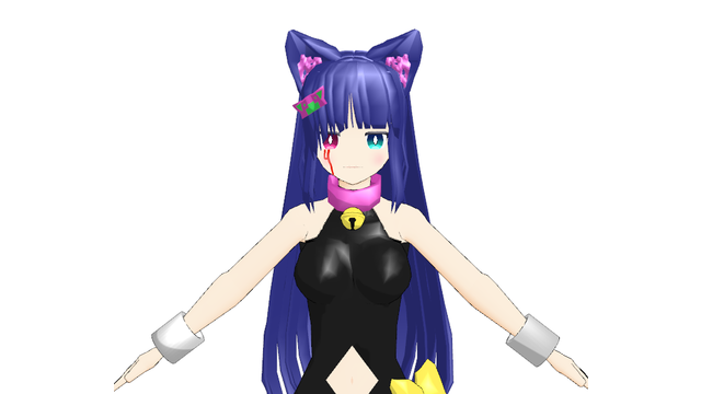 MMDモデル_Vtuberウェンディちゃん_ネコミミ