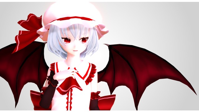 【東方MMD】レミリアver1.0 【モデル配布】