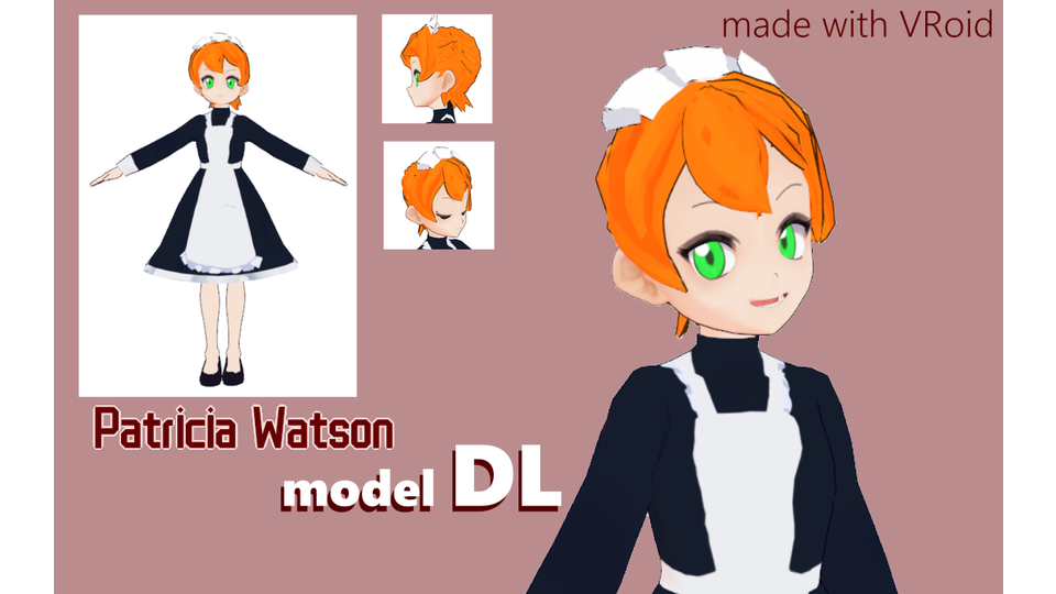 [Model]Patricia(from SKULLGIRLS)