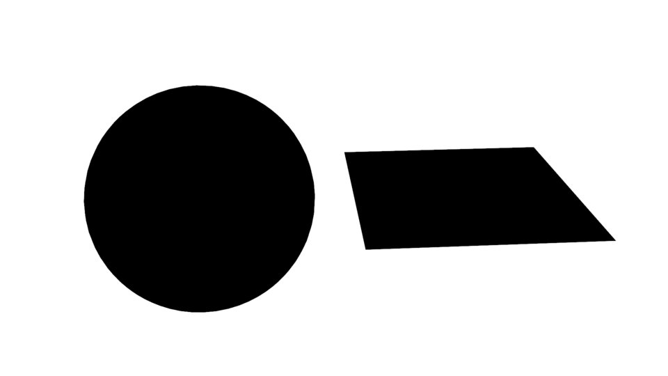 単色スカイドームと床