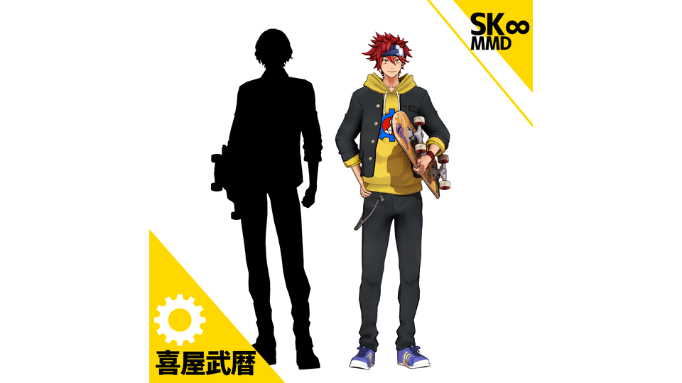 【SK∞MMD】喜屋武暦モデル