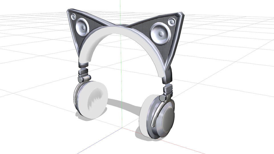 猫耳ヘッドホン(配布用)