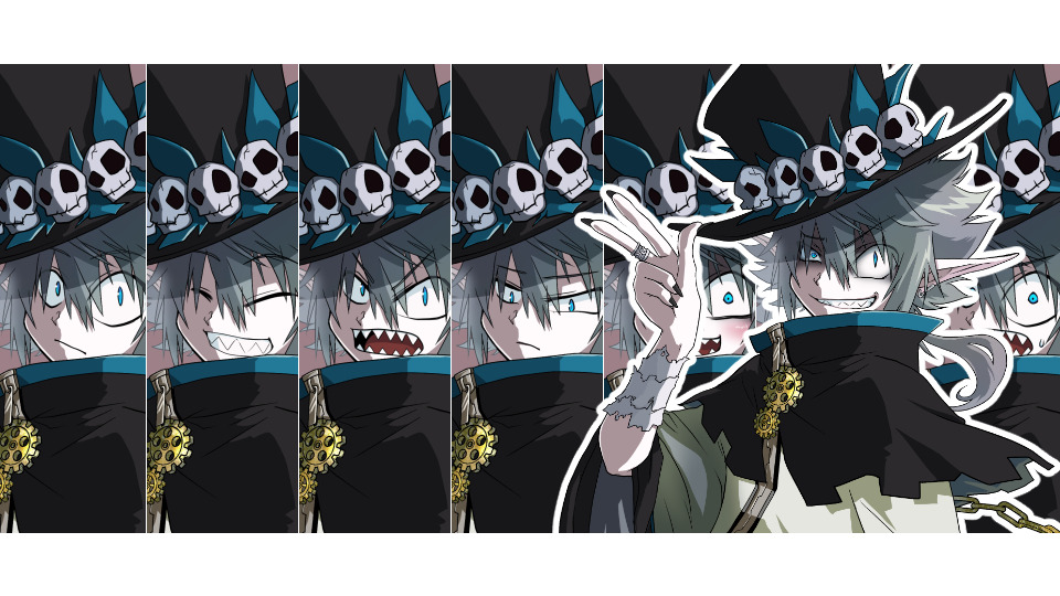 狂威ネイロ　表情差分素材