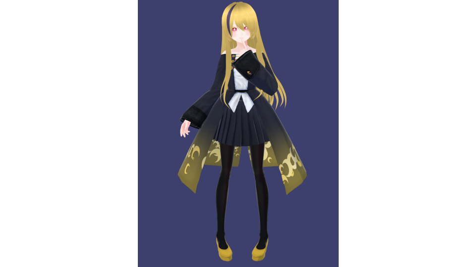 黄鏡式VRoid製黄琴まひろ　よるいろ