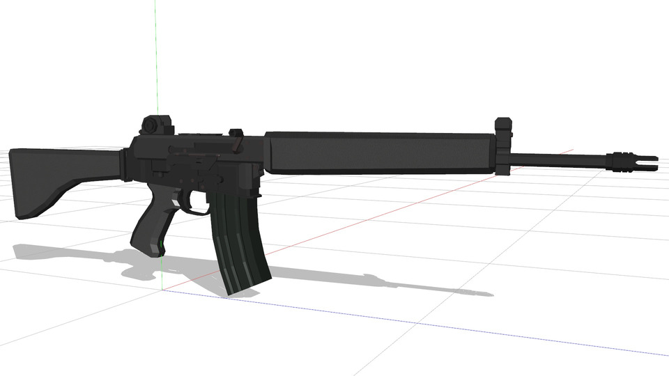 AR-18 MMDモデル