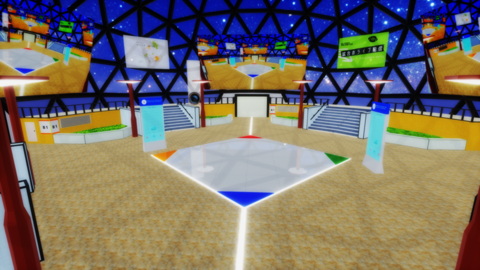 宇宙ドームステージ