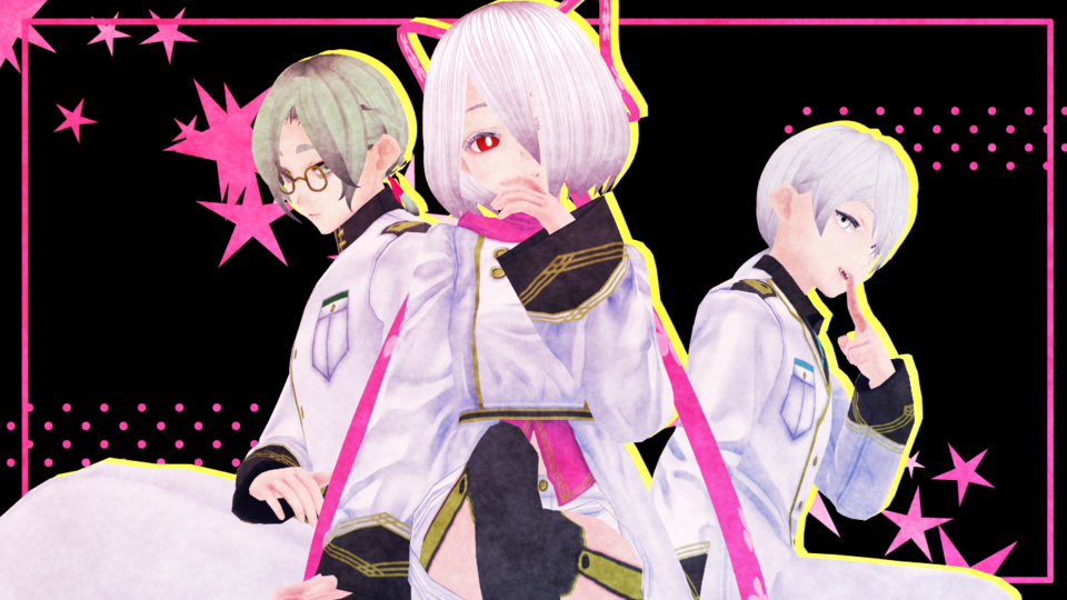 つうがくはん式VRoid製シラガーズモデル