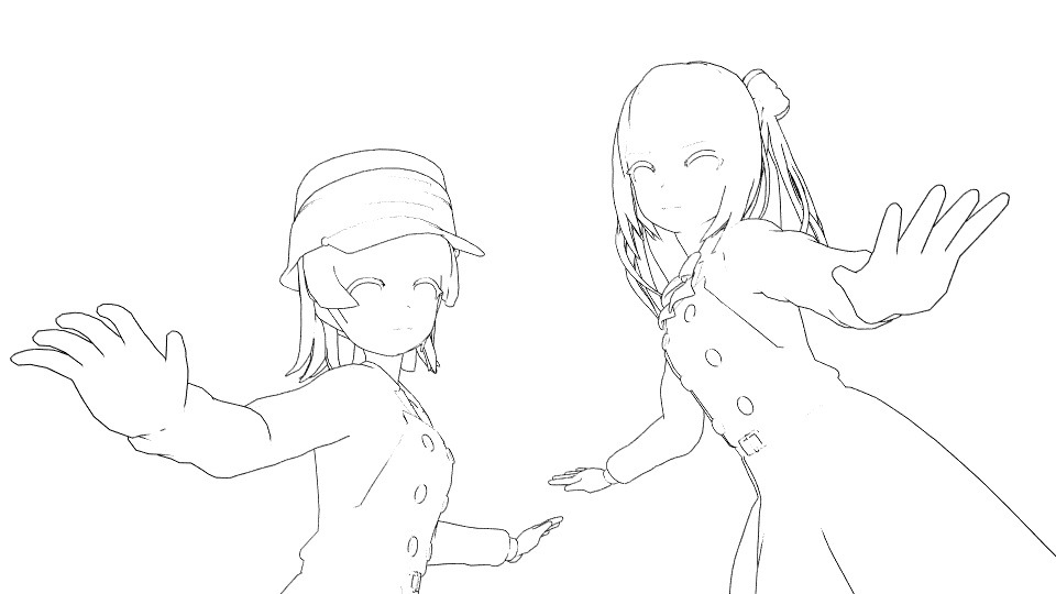 エッジ描画エフェクト g_UraEdge