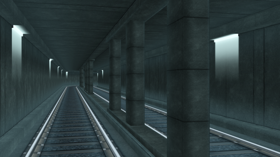 St.20 地下鉄トンネル